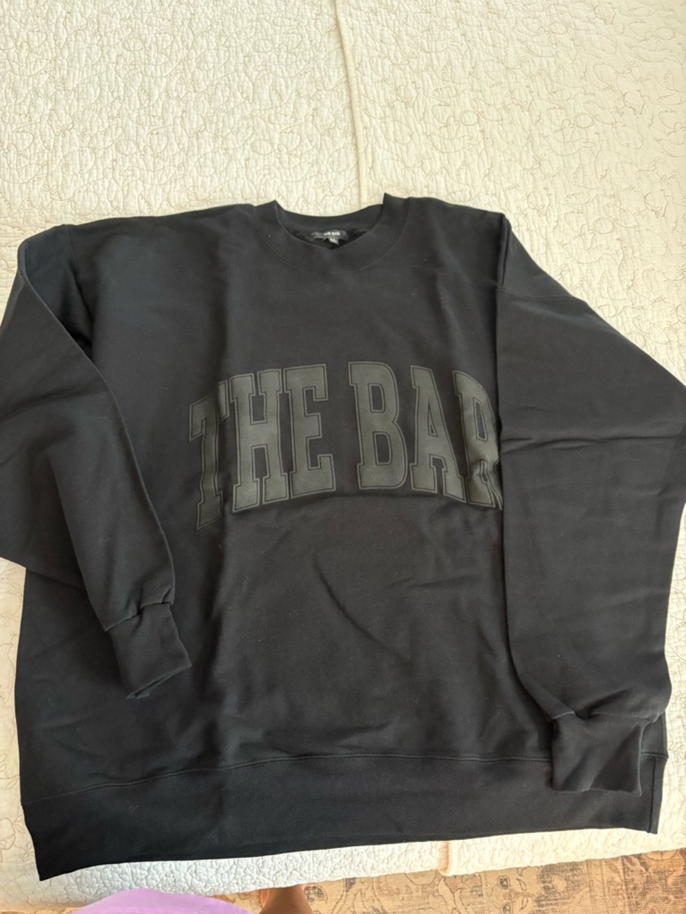 The Bar Black Sweatshirt